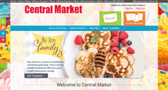 Desktop Screenshot of centralmarket.us
